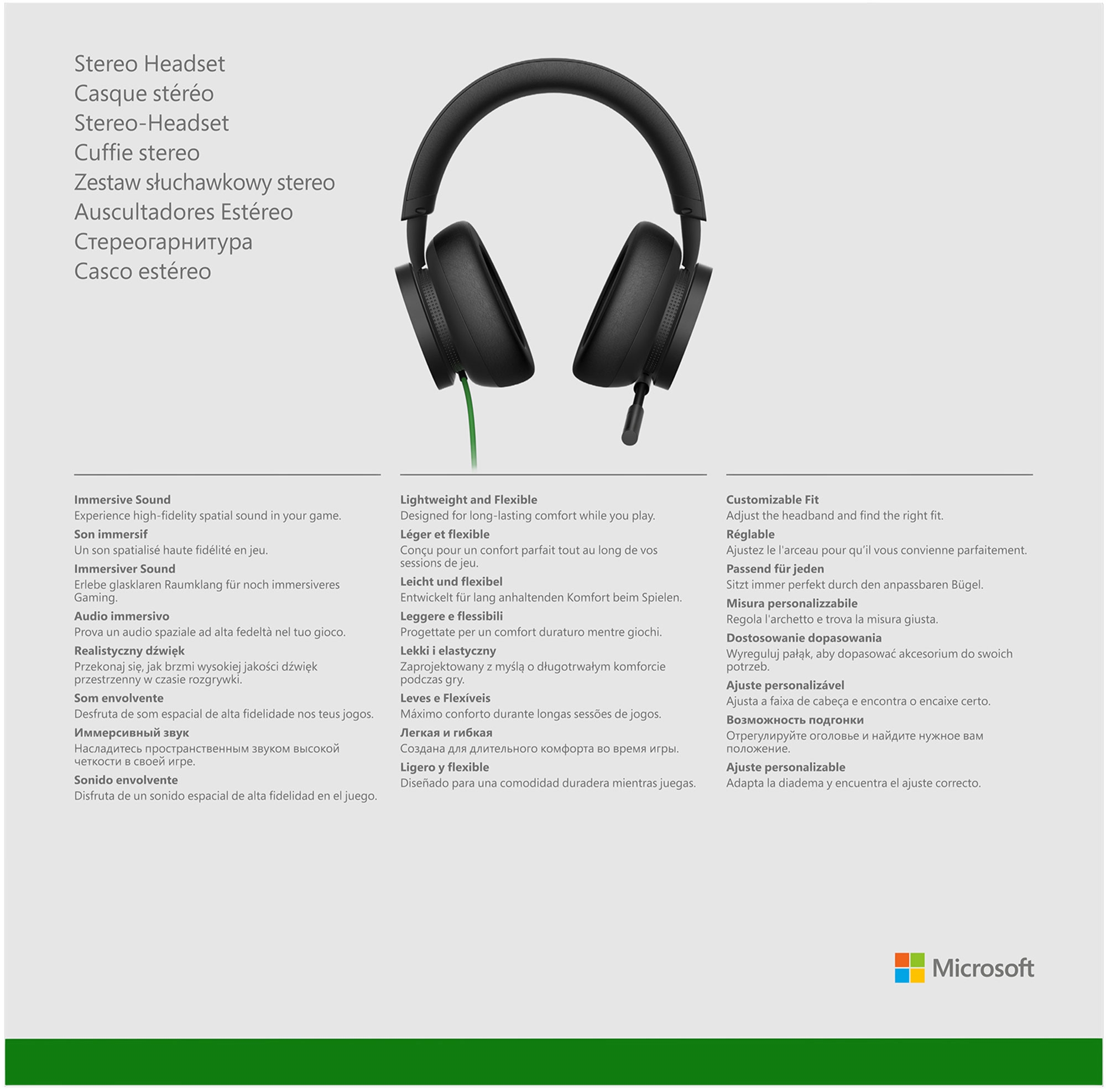 Xbox Stereo Gaming Headset Sort