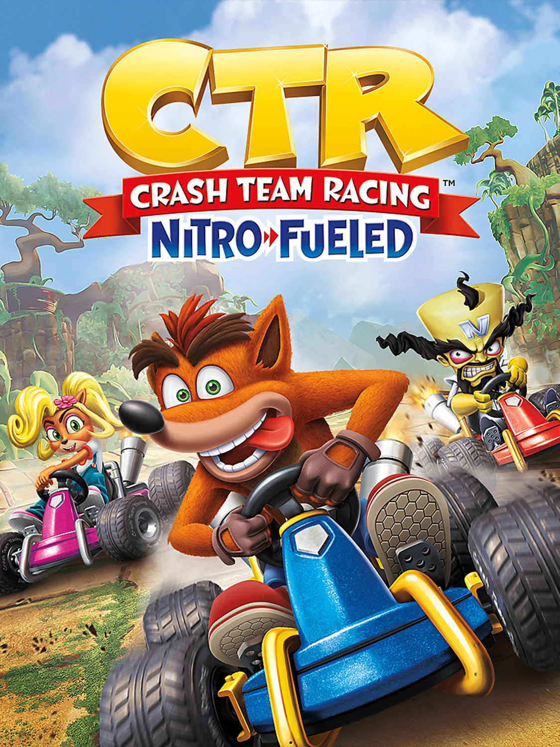 strop Overfladisk anmodning Sony Crash Team Racing Nitro-Fueled - PlayStation 4