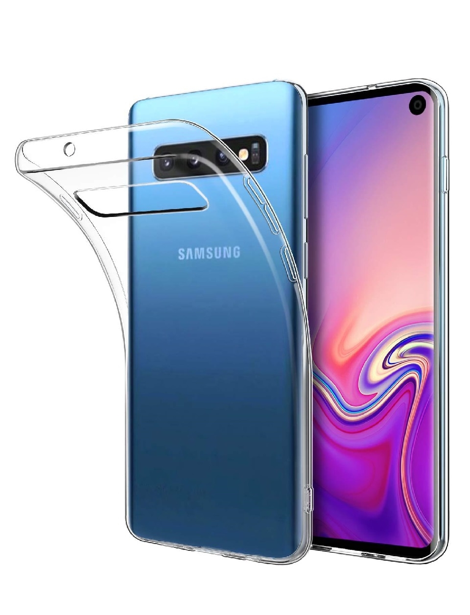 følsomhed Kontrakt kage Samsung Galaxy S10 TPU Cover Clear